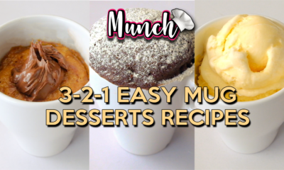 3-2-1 Easy Mug Desserts Recipes - Munch by WORLD OF BUZZ 1