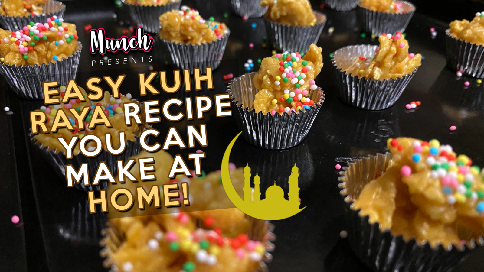 Making Kuih Raya Easy Kuih Raya Recipe You Can Make At Home! | Honey Cornflakes - Munch
